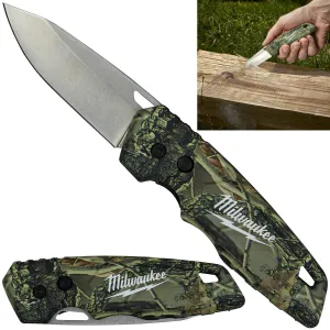 Milwaukee FASTBACK Folding Knife Camo