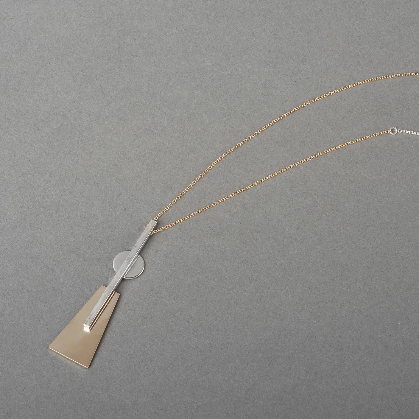 MOONTOWER TWO-TONE NECKLACE