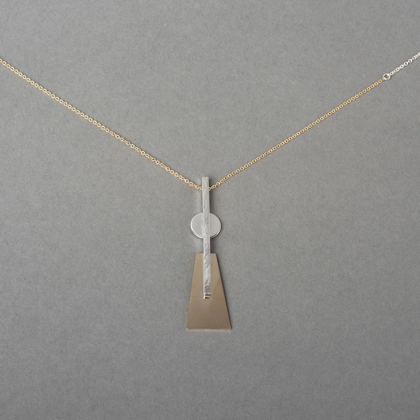MOONTOWER TWO-TONE NECKLACE