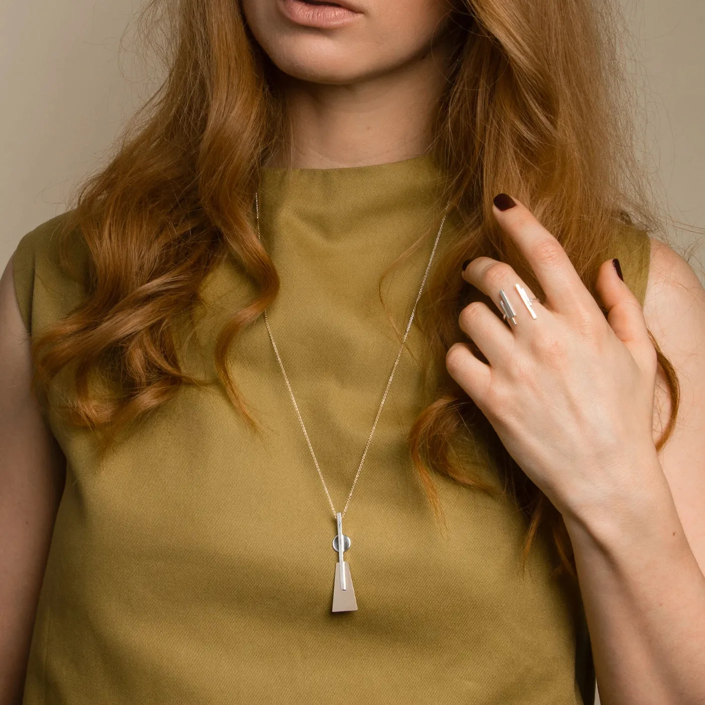 MOONTOWER TWO-TONE NECKLACE