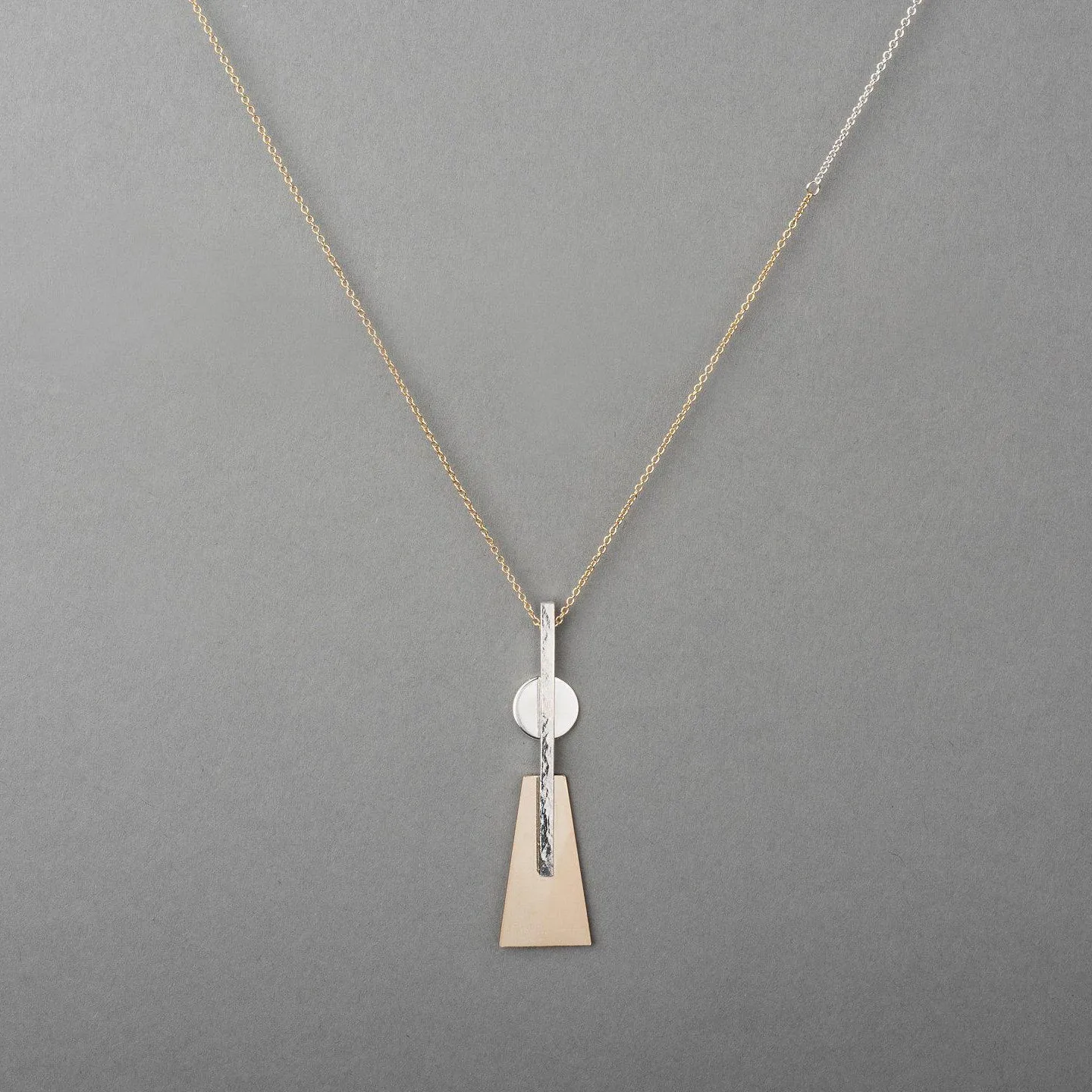 MOONTOWER TWO-TONE NECKLACE