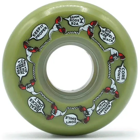 Mushroom Blading - Rods - 56mm 92a