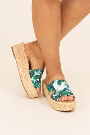 My Day Off Wedges, Green