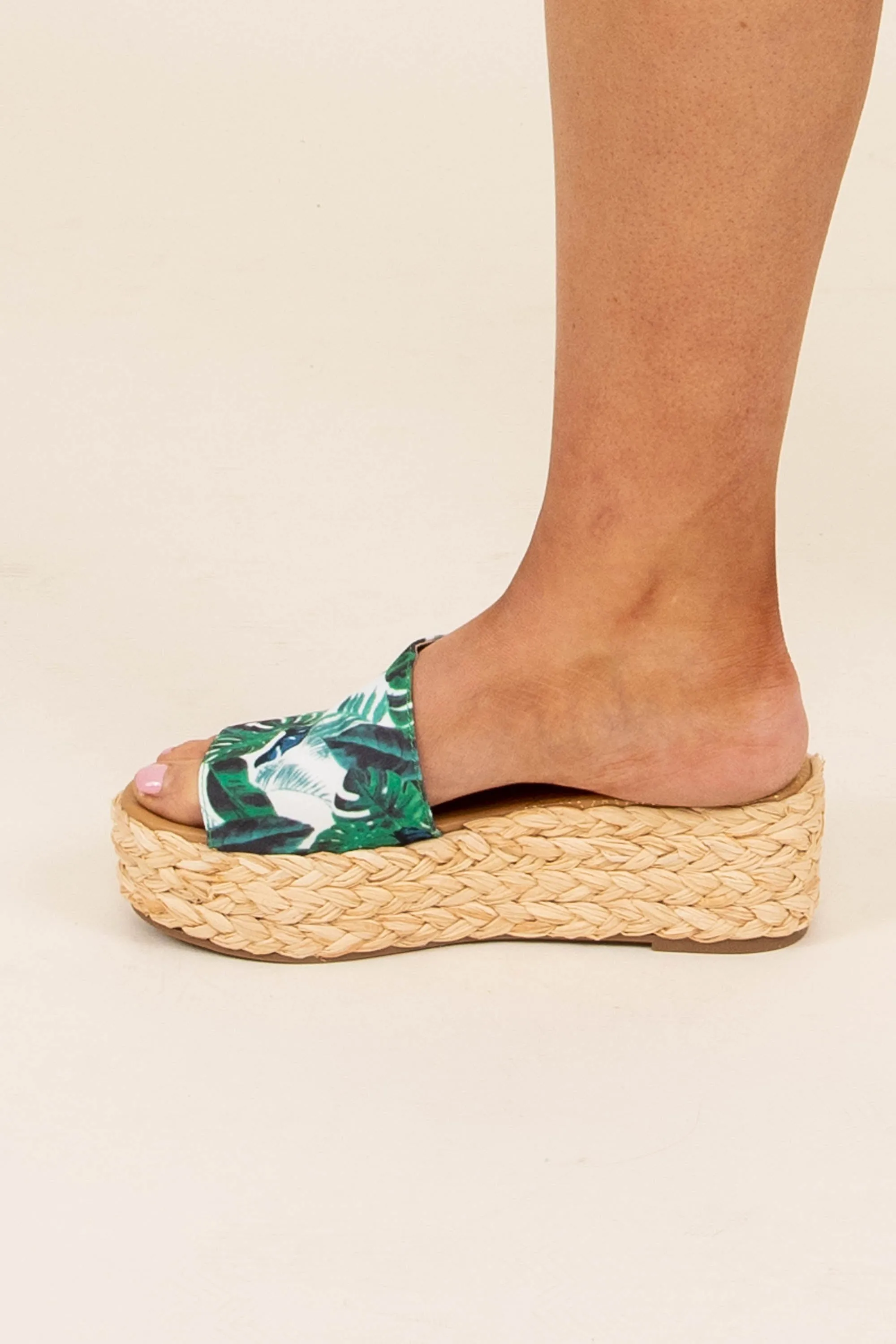 My Day Off Wedges, Green