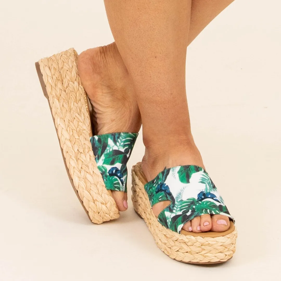 My Day Off Wedges, Green
