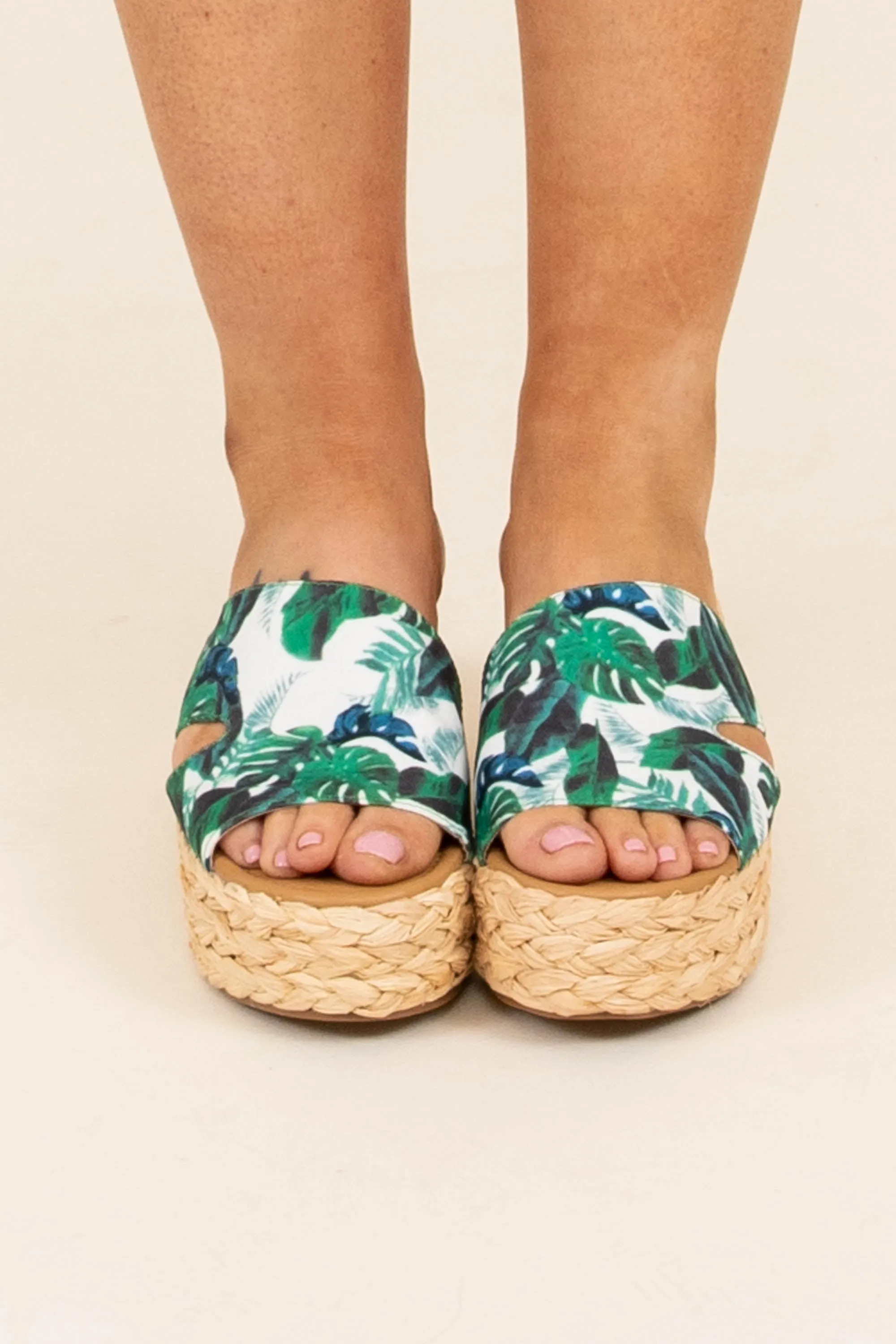 My Day Off Wedges, Green