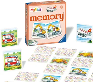 My First Memory Game - Vehicles