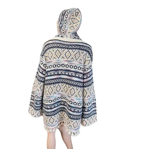 New Adyson Parker Women Plus Size Novelty Poncho Cardigan Hoodie Size Large