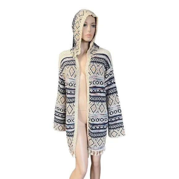 New Adyson Parker Women Plus Size Novelty Poncho Cardigan Hoodie Size Large