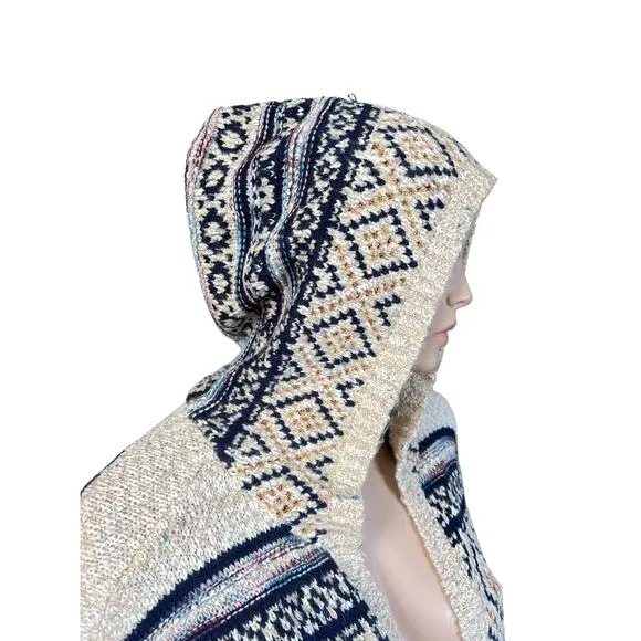 New Adyson Parker Women Plus Size Novelty Poncho Cardigan Hoodie Size Large
