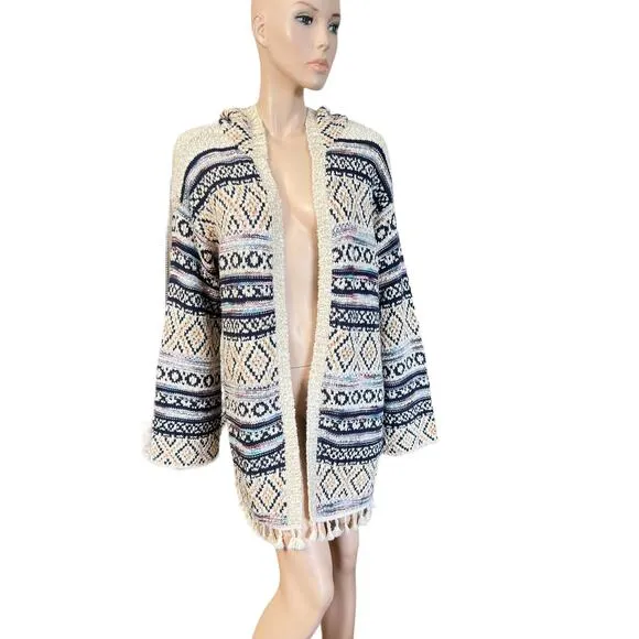 New Adyson Parker Women Plus Size Novelty Poncho Cardigan Hoodie Size Large