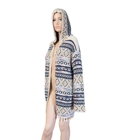 New Adyson Parker Women Plus Size Novelty Poncho Cardigan Hoodie Size Large