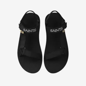 New Orleans Saints Mens Solid Strap Sandal