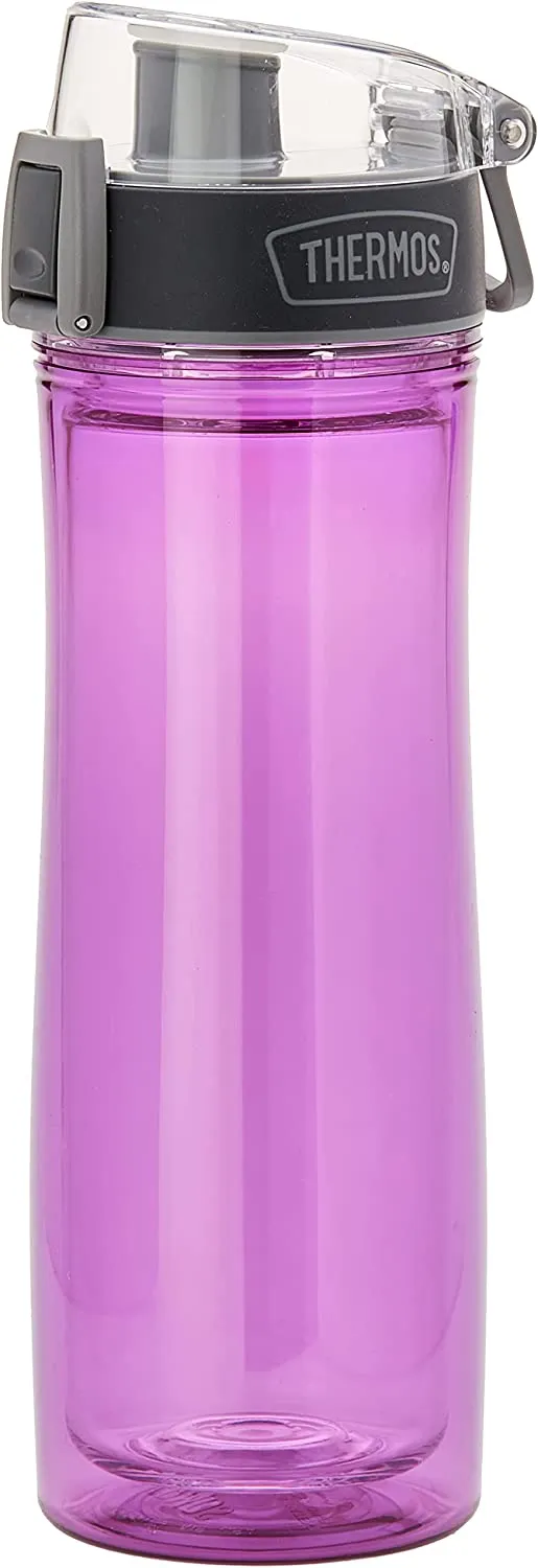 New Thermos Eastman Tritan Double Wall Hydration Bottle, 24 oz 530ml, Aubergine!