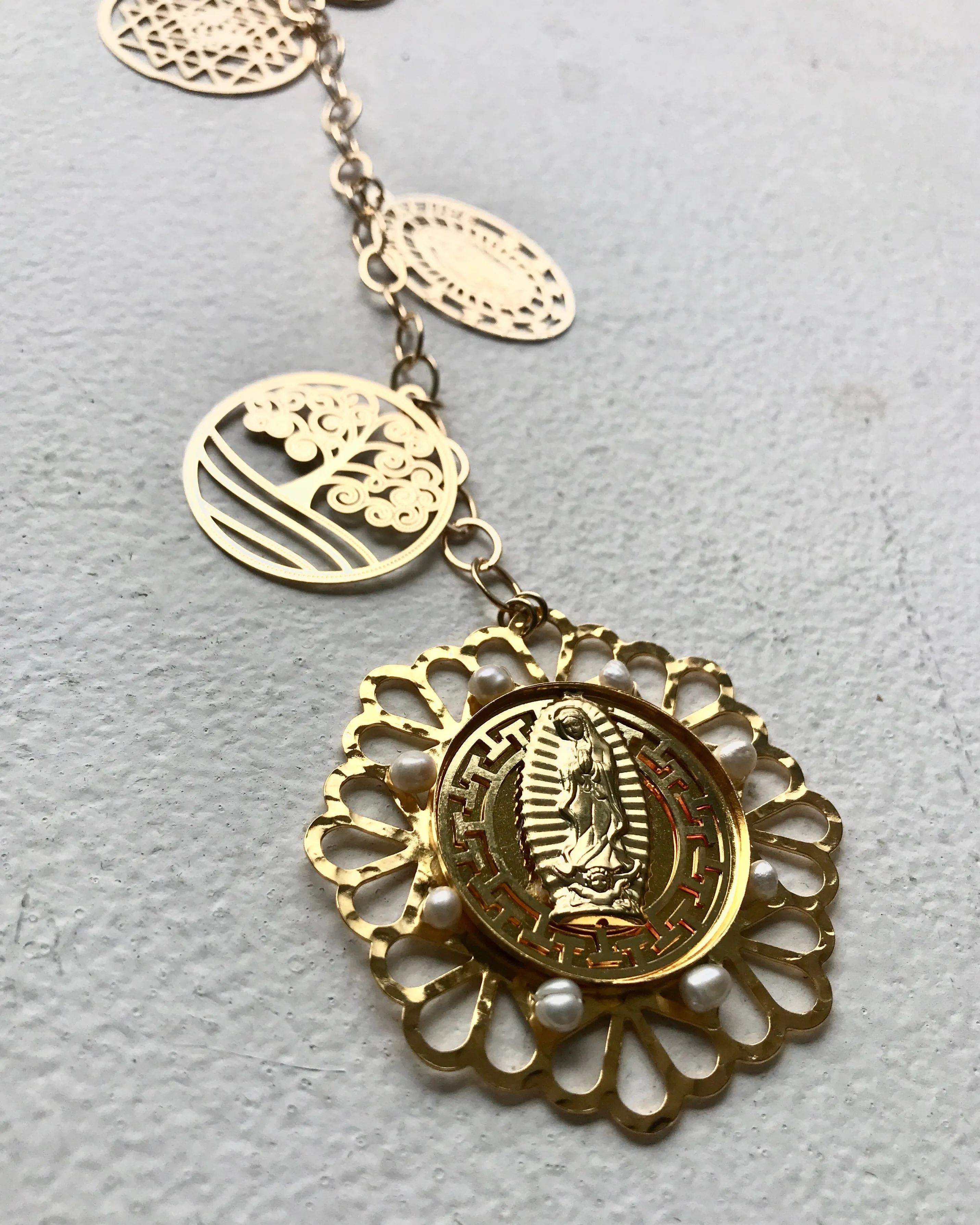 New Virgen Necklace