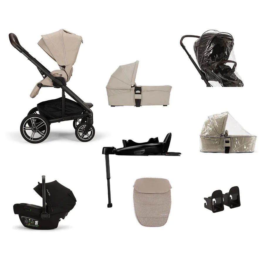 Nuna Mixx Next   Pipa Next Travel System - Biscotti