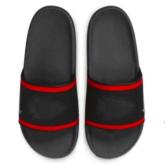 NWT Men's Kansas City Chiefs Nike Off Court Slides