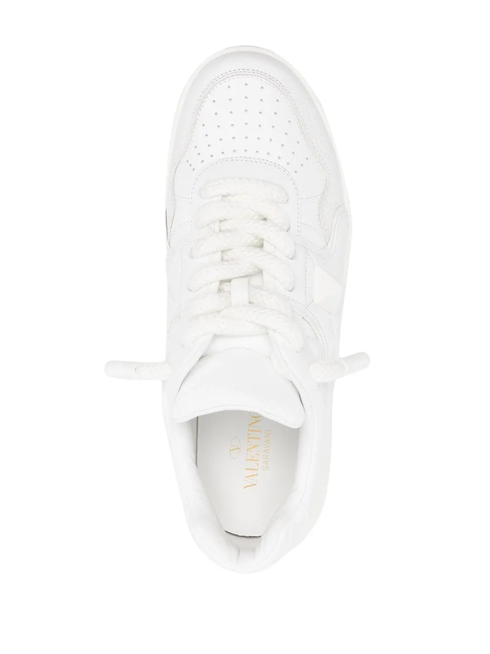 One stud xl leather sneakers