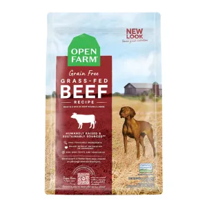 Open Farm Grain Free Grass Fed Beef Dog Food