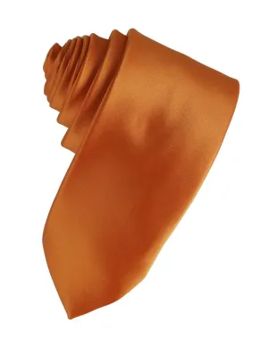 Orange Eternity Necktie