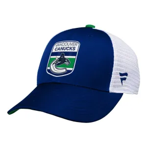 Outer Stuff NHL Draft Structured Trucker Youth Hat - Vancouver Canucks