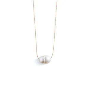 Pearl Fine Cord Necklace