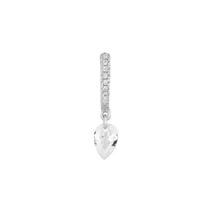 PENDIENTE PIERCING ARO DE PLATA CHIC