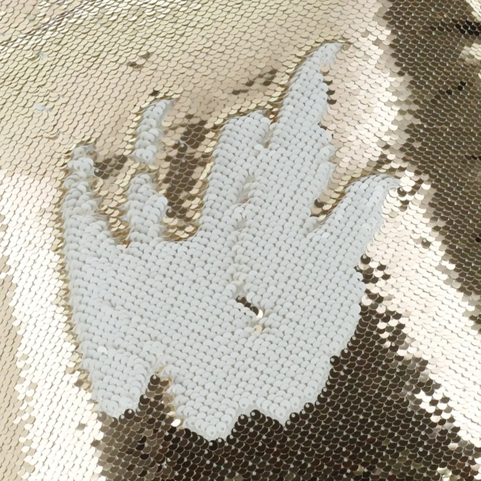 Personalised Sequin Cushion with Brown and White Alpaca Multicolour Flower Wreath and Cute Text