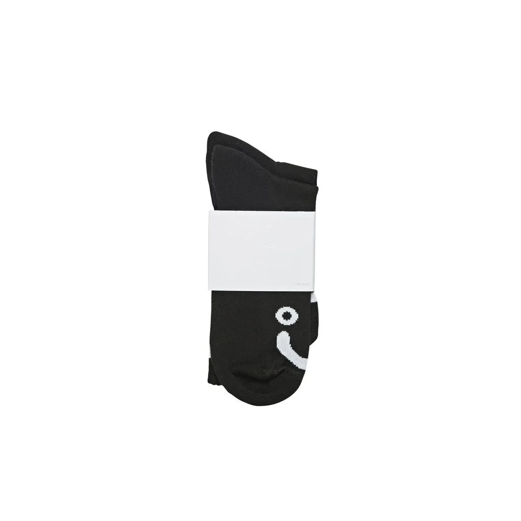 Polar Skate Co Happy Sad Socks - Black