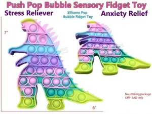 POPBUBBLE - DINO STEGOSAURUS