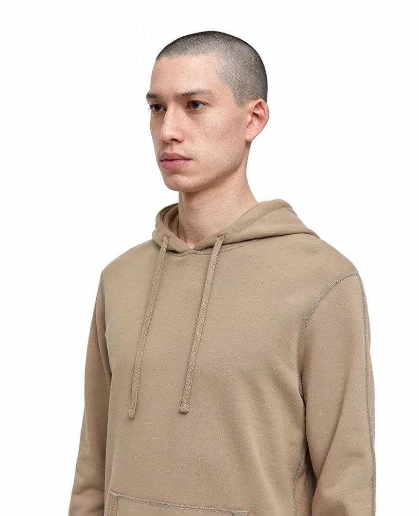 Pullover Hoodie Midweight Terry Khaki