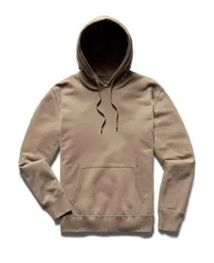 Pullover Hoodie Midweight Terry Khaki