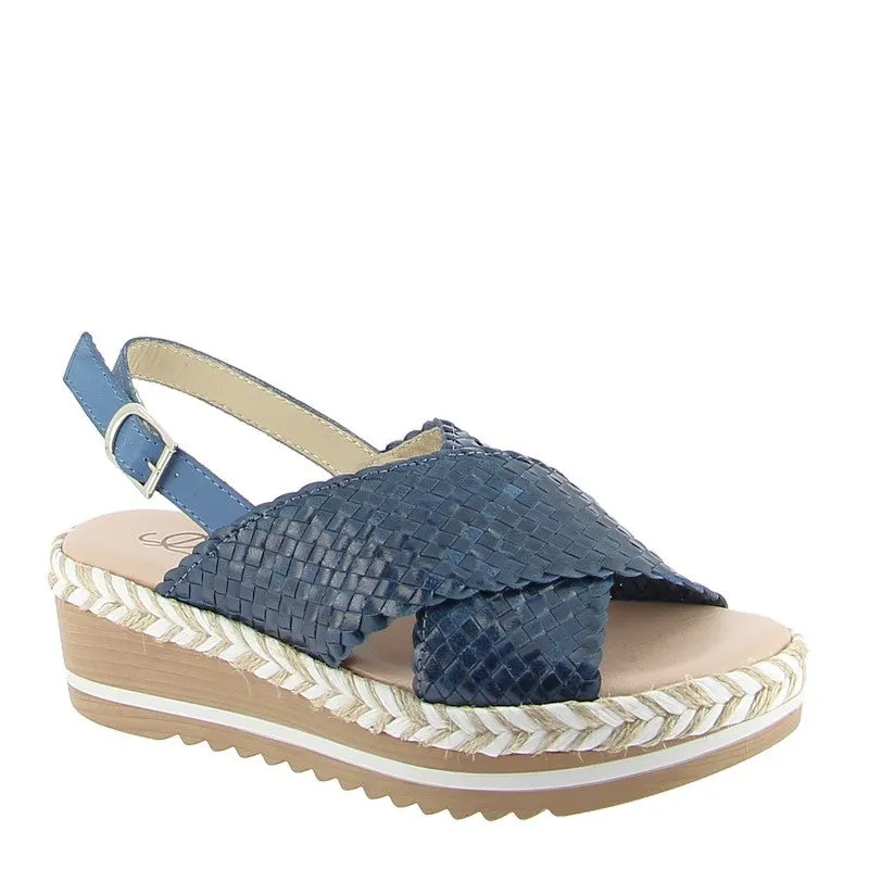 Quait 16258 Blue Slingback Sandal