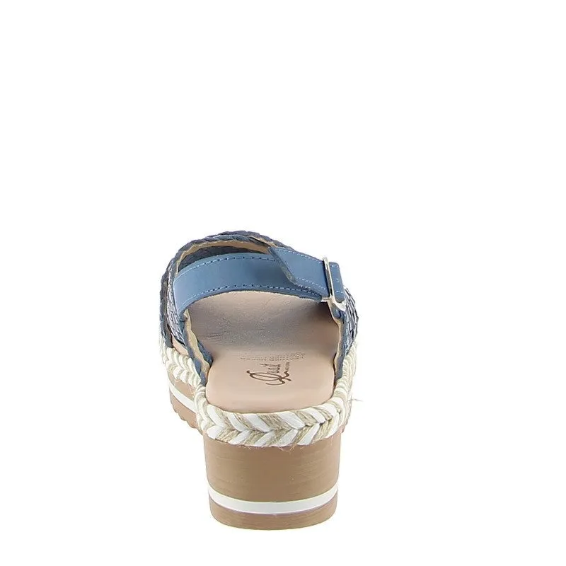 Quait 16258 Blue Slingback Sandal