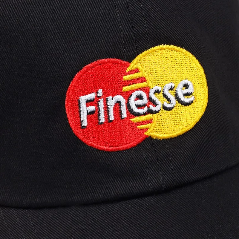 "FINESSE" Casquette Streetwear Noir - URB1™