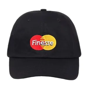 "FINESSE" Casquette Streetwear Noir - URB1™