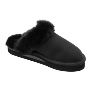 Rainbow Sandals Women's Sunset Snugs Premier Leather Black Slipper