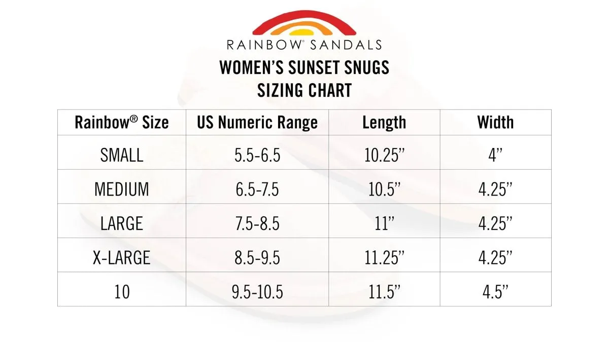 Rainbow Sandals Women's Sunset Snugs Premier Leather Cognac Slipper