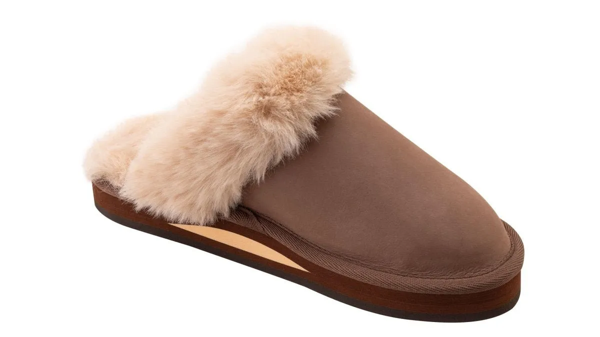 Rainbow Sandals Women's Sunset Snugs Premier Leather Expresso Slipper