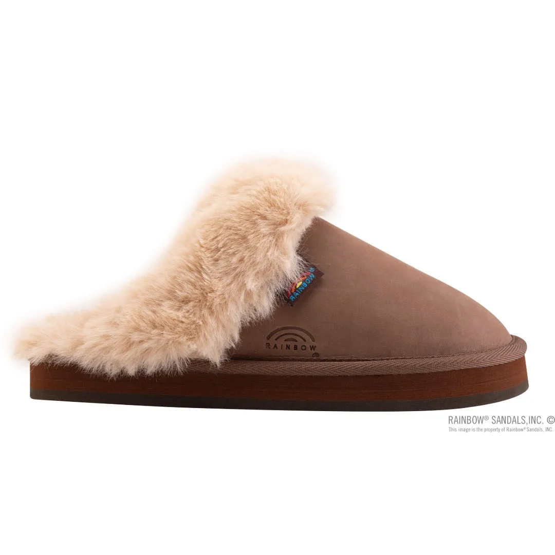 Rainbow Sandals Women's Sunset Snugs Premier Leather Expresso Slipper
