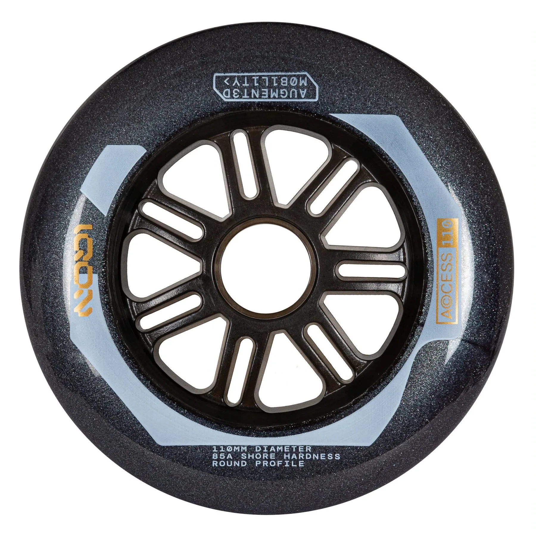 Roues de patin Iqon Access Dark Grey 110mm/85a (3 Pack)