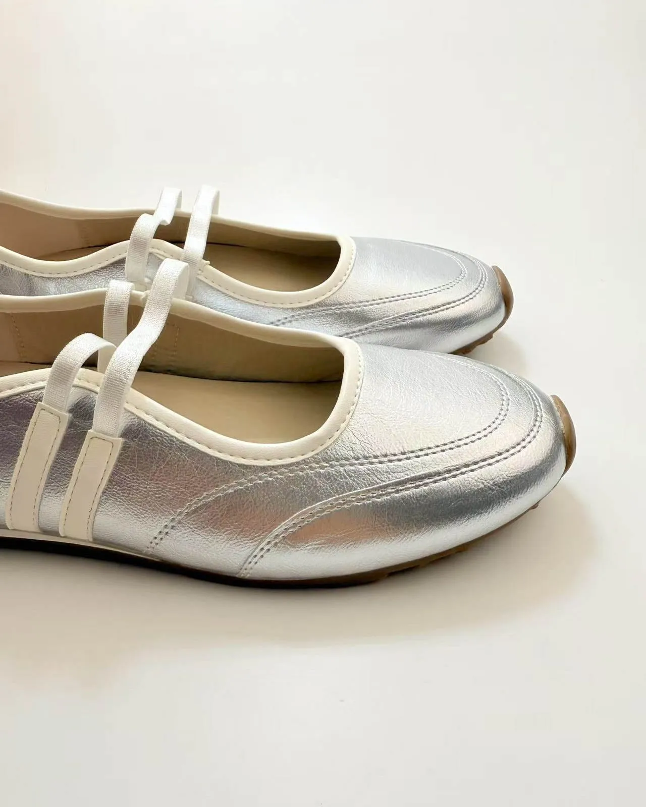 Round Toe Ballet Sneakers