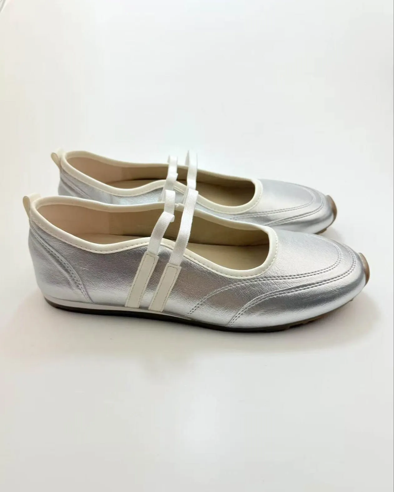 Round Toe Ballet Sneakers