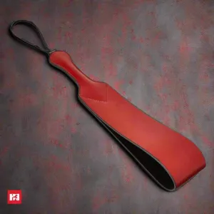 Saffron Vegan Leather Loop Paddle