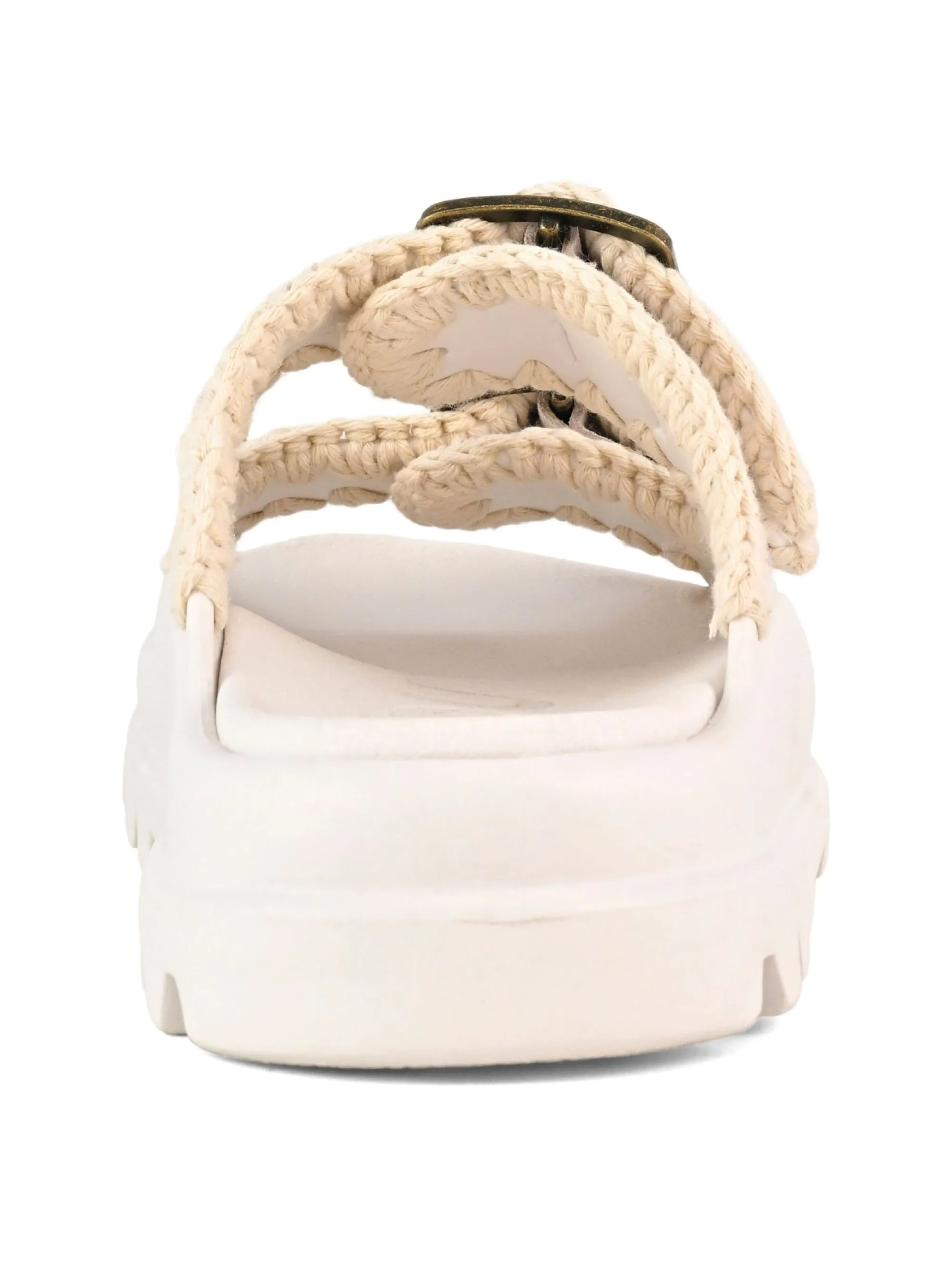 Sandali Bassi Eva One Piece Slide Bianco