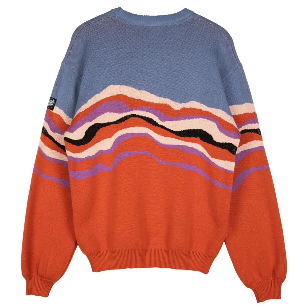 Santa Cruz Womens Crew Landscape Knit - Multi