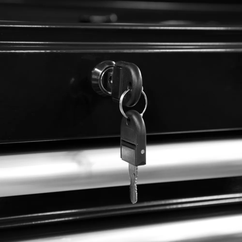 Sealey 13 Drawer Rollcab with Ball-Bearing Slides - Black - B