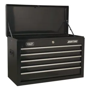Sealey 5 Drawer Topchest with Ball-Bearing Slides - Black - A