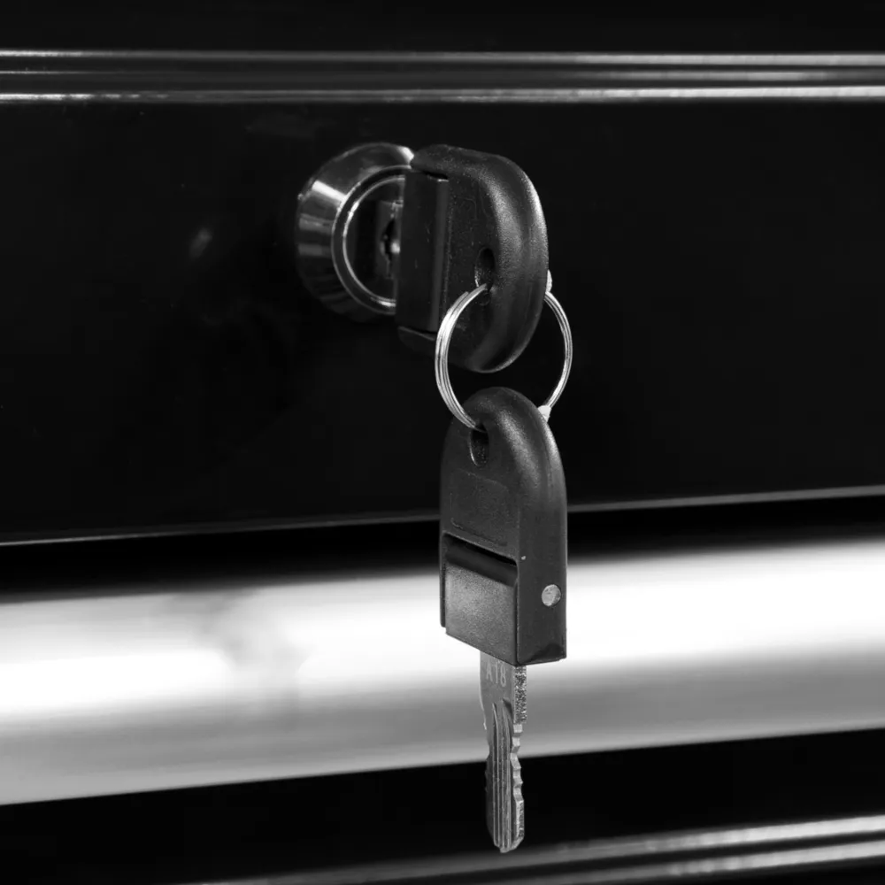 Sealey 7 Drawer Rollcab with Ball-Bearing Slides - Black - C