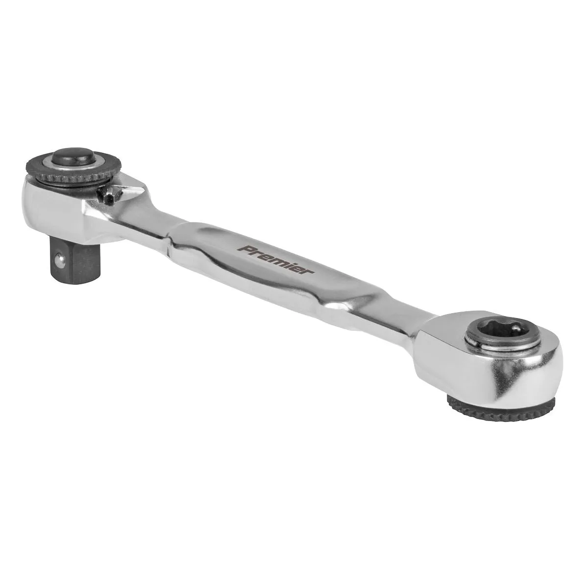 Sealey Premier Platinum Micro Ratchet Bit Driver & Wrench 1/4"Sq & 1/4"Hex Drive